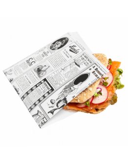Sachet burger Times par 500
