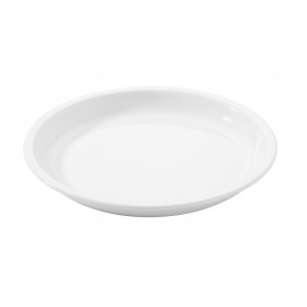 Plat rond blanc