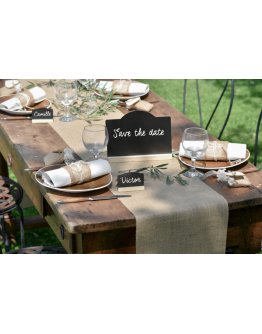 Chemin de table Toile de Jute 5m