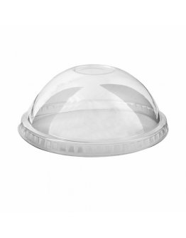 Couvercles Dome sans orifice pour Milk shake 27cl