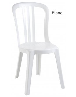 Chaise jardin blanche