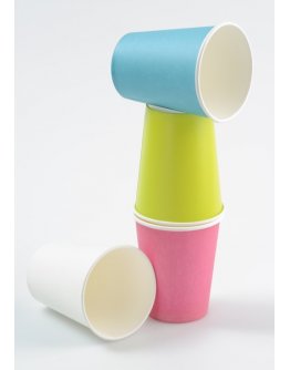 Gobelet carton couleur par 10