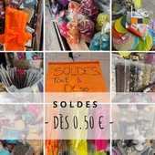 Les soldes c’est aussi chez Loc’Assiette. De nombreux articles de déco à partir de 50cts.